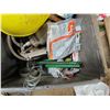 Image 2 : TUB LOT INCLUDING, GEAR PULLERS, PAINT SPRAYER, VACUUM, ETC…
