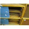 Image 2 : LOT OF 2 STACKING WORK SHELVES ( 5' LONG X 22.5" TALL X 30" DEEP) *BUILT WITH 3/4 INCH FIR WOOD*