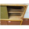 Image 3 : LOT OF 2 STACKING WORK SHELVES ( 5' LONG X 24" TALL X 30" DEEP) *BUILT WITH 3/4 INCH FIR WOOD* (DOOR