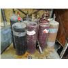 11 ACETYLENE TANKS (22-24 INCH TALL TANKS)