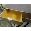 Image 3 : LOT OF 2 STACKING WORK SHELVES ( 4' LONG X 11.5" TALL X 24" DEEP) *BUILT WITH 3/4 INCH FIR WOOD* (2 