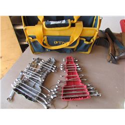 TOOL BAG (COMPLETE WITH 2 SETS OF WRENCHES-METRIC AND STANDARD)