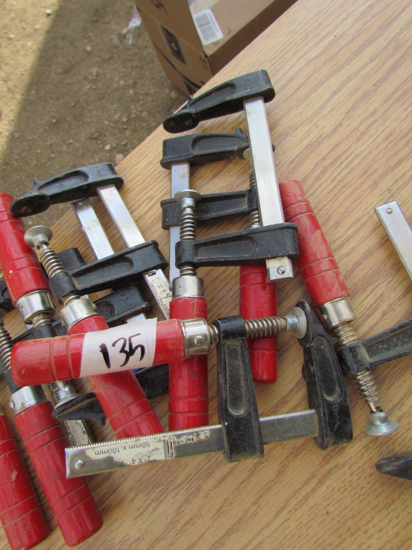 8 WOOD WORKING CCLAMPS