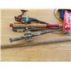 Image 2 : LOT OF FISHING RODS AND GAFF