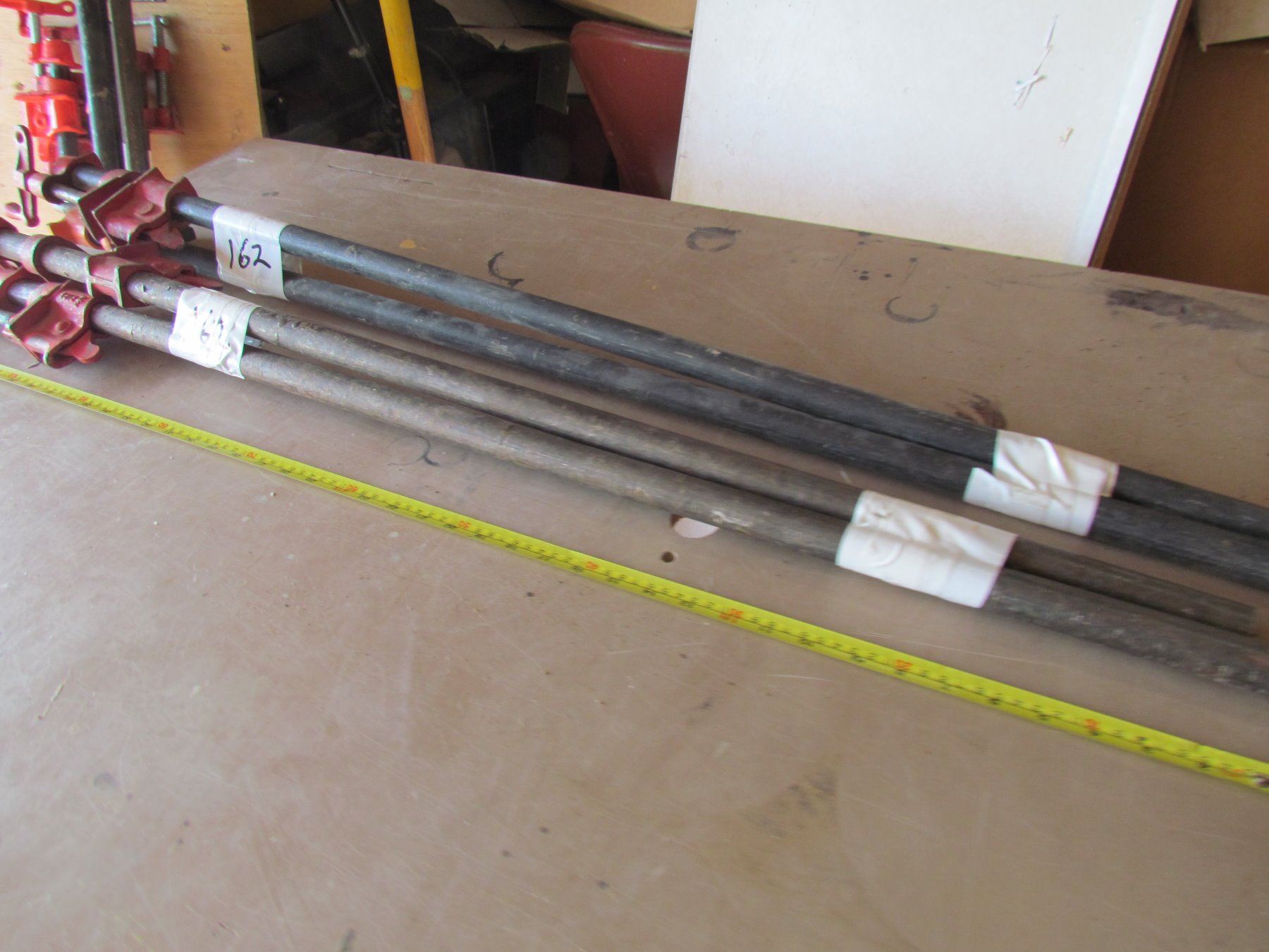 LOT OF 4 WOODWORKING CLAMPS (48") Schmalz Auctions