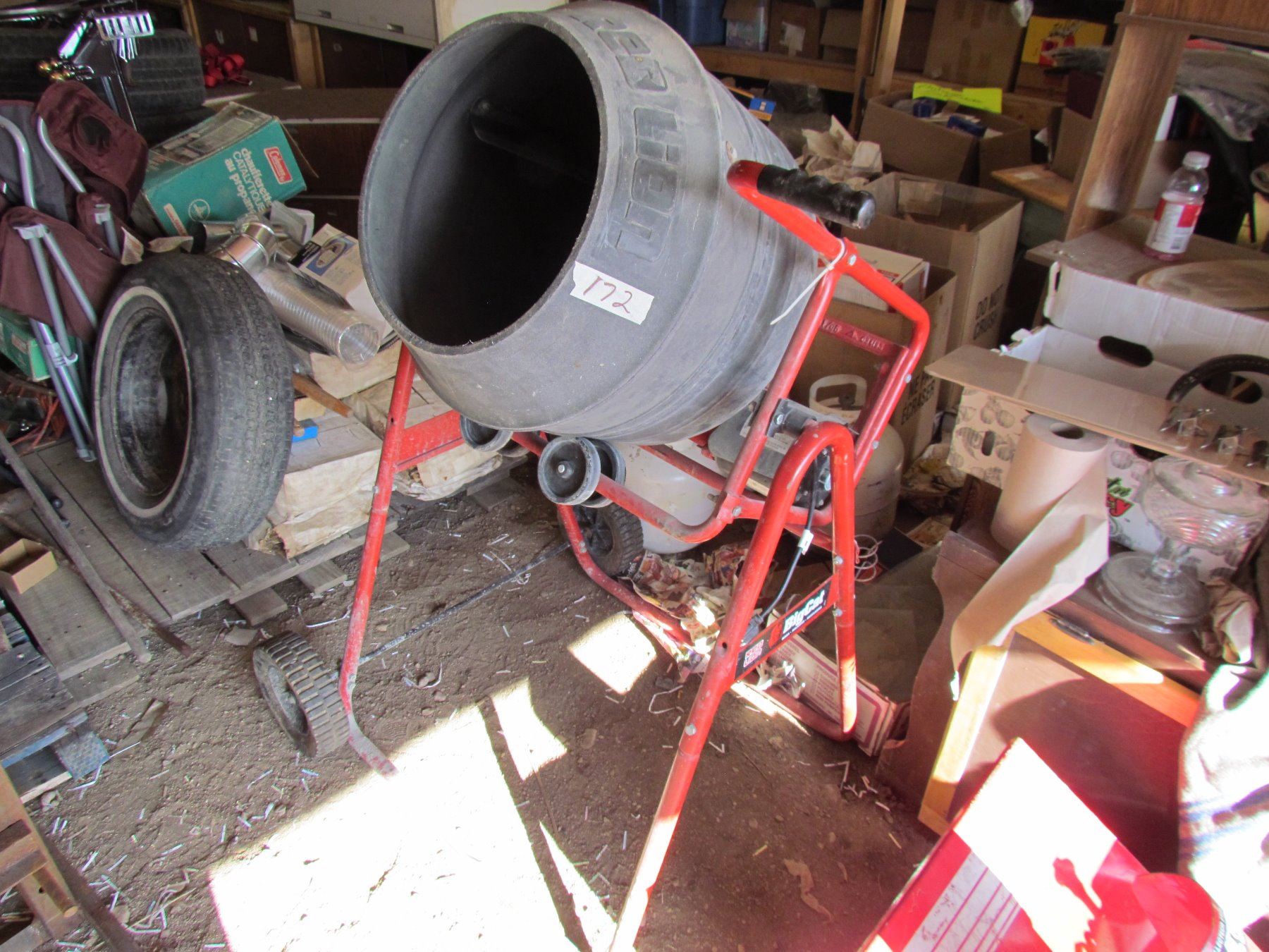 CEMENT MIXER (RED LION BIG CAT) *ELECTRIC MOTOR* Schmalz Auctions