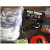 Image 2 : LOT OF SAFETY GLASSES, TAPE MEASURE, ICE CLEATS, ETC…