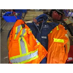 SNOW SUIT (4XL, COVERALLS SIZE 44, JACKET AND VEST)
