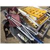Image 2 : LOT OF CAMPING ITEMS (CHAIRS, LADDER, BALL GAME)
