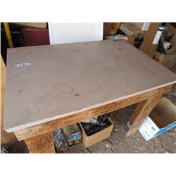 WORK BENCH (COMPLETE WITH ELECTRICAL PLUGS) *48 X 32 X 36"*