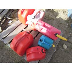 6 GAS CANS