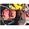 Image 2 : LOT OF 11 GAS CANS AND 2 MOP SQUEEGIES