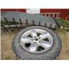 Image 2 : LOT OF FOUR TIRES & RIMS 275 60R 20