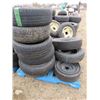 Image 1 : PALLET OF ASST 14" TIRES (12 IN TOTAL)