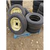 Image 2 : PALLET OF 5 IMPLEMENT TIRES & THREE 14" TIRES