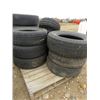 Image 1 : LOT OF NINE TIRES (MOBILE HOME, 17 & 18" ASSORTED)
