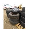 Image 2 : LOT OF NINE TIRES (MOBILE HOME, 17 & 18" ASSORTED)