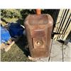 Image 8 : Lot of two(2) stoves. 1) Guelph enamel coated wood stove. 2) Duo-Therm oil burning stove