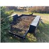 Image 3 : 10ft “Homebuilt” Tandem Trailer - Expanded metal floor. **No Lights**