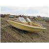 Image 2 : 16' GLASTRON FIBERGLASS BOAT C/W INBOARD MOTOR *SOLD AS IS*