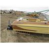 Image 3 : 16' GLASTRON FIBERGLASS BOAT C/W INBOARD MOTOR *SOLD AS IS*