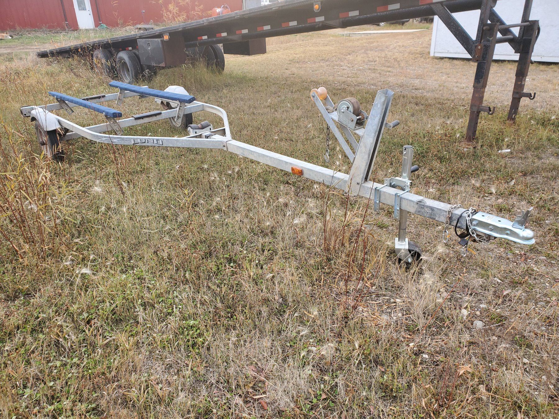 16' SINGLE AXLE ALUMINUM BOAT TRAILER 1MDA5XN149A434206