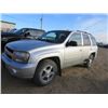 Image 1 : 2008 CHEVROLET TRAILBLAZER SILVER SASK REG 1GNDT135X82200726