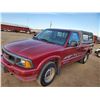 Image 1 : 1995 GMC SONOMA RED W/ CAP (STANDARD TRANSMISSION) 1GTCS1445SK534337