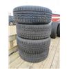 Image 1 : 4 TIRES W/ RIMS 245-65-17 (TWO DIFFERENT BRANDS)