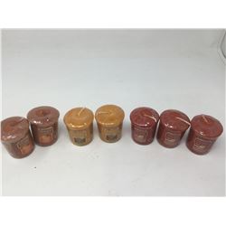 Lot of Assorted Yankee Candle Votive Candles