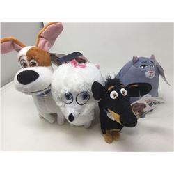 Lot of Life of Pets Plush Animals
