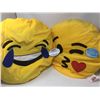 Image 1 : Lot of 2 Emoji Pillows