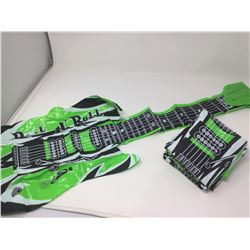 Lot of Blow Up Guitars- Green