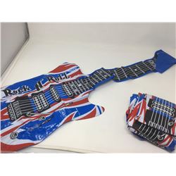 Lot of Blow Up Guitars- Blue