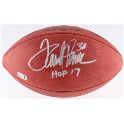 Terrell Davis Signed NFL Football Inscribed "HOF 17" (Radtke COA  Davis Hologram)