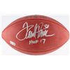 Image 1 : Terrell Davis Signed NFL Football Inscribed "HOF 17" (Radtke COA  Davis Hologram)