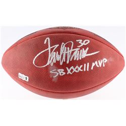 Terrell Davis Signed NFL Football Inscribed "SBXXXII MVP" (Radtke COA  Davis Hologram)