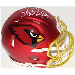 Kurt Warner Signed Cardinals Blaze Speed Mini Helmet (Radtke COA)