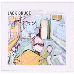 Jack Bruce Signed "Silver Rails" Vinyl Record Album (JSA COA)