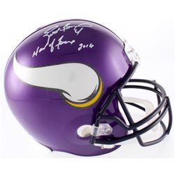 Brett Favre Signed LE Vikings Full-Size Helmet Inscribed "Hall of Fame 2016" (Favre COA)
