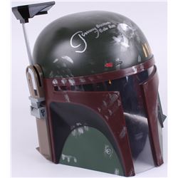 Jeremy Bulloch Signed Star Wars "Boba Fett" Full-Size Deluxe Edition Star Wars Helmet Inscribed "Bob