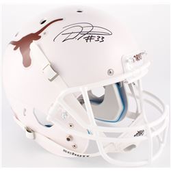 D'Onta Foreman Signed Texas Longhorns Full-Size Helmet (JSA COA)