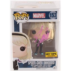 Stan Lee Signed "Spider-Man" #153 Spider-Gwen Unhooded Funko Pop! Bobble-Head Figure (Lee Hologram)