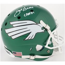 Joe Greene Signed North Texas Mean Green Full Size Helmet Inscribed "HOF 87" (Radtke COA)