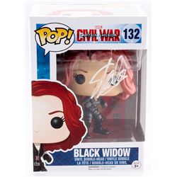 Stan Lee Signed "Black Widow" #132 Captain America Civil War Marvel Bobble-Head Funko Pop Vinyl Figu