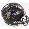 Image 1 : Ray Lewis Signed Baltimore Ravens Mini-Helmet (JSA COA)