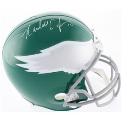 Randall Cunningham Signed Eagles Throwback Full-Size Helmet (Radtke COA)