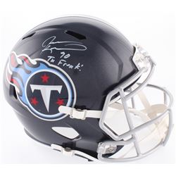Jevon Kearse Signed Titans Full-Size Speed Helmet Inscribed "The Freak" (Beckett COA)