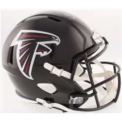 Calvin Ridley Signed Falcons Full-Size Speed Helmet (Radtke COA  Ridley Hologram)