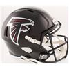 Image 1 : Calvin Ridley Signed Falcons Full-Size Speed Helmet (Radtke COA  Ridley Hologram)